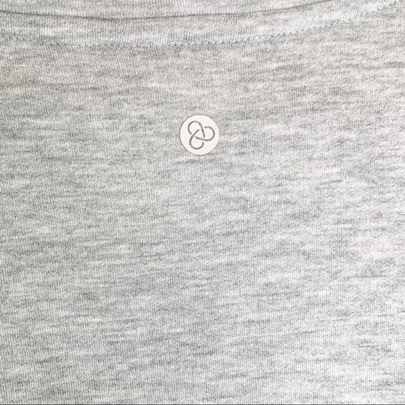 Zella Intuition Studio Long Sleeve Fleece Top Gray - Picture 4 of 7